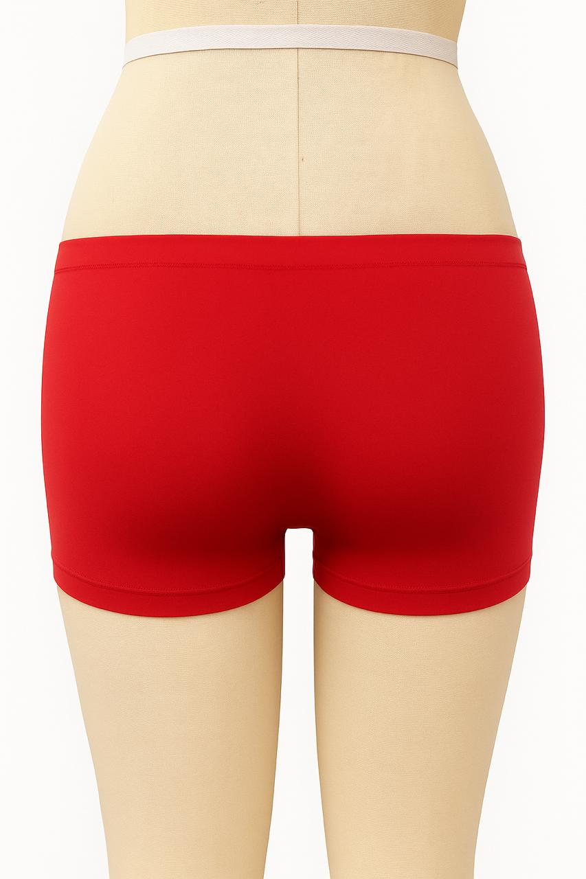 Women's Boy Shorts - Cherry Luxe
